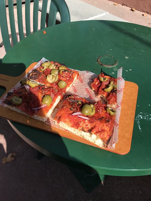 One order of the vegan option  at Pollara Pizzeria in Berkeley