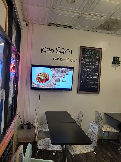 Inside at Kao Sarn Thai in Falls Church