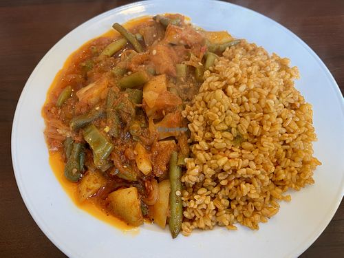 Grüne Bohnen mit Bulgur  at Vitaminreich in Braunschweig