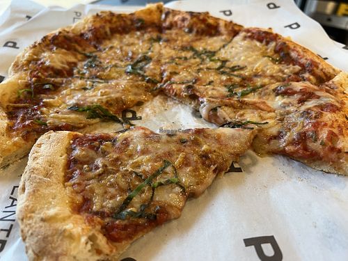 Pizza Margherita   at PlantPub in Cambridge