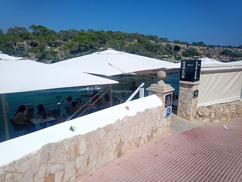 Entrance at Bon Bar in Mallorca