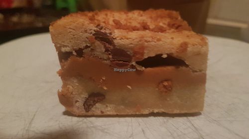 Biscoff cookie bar at Babyfaced Baker in Edinburgh