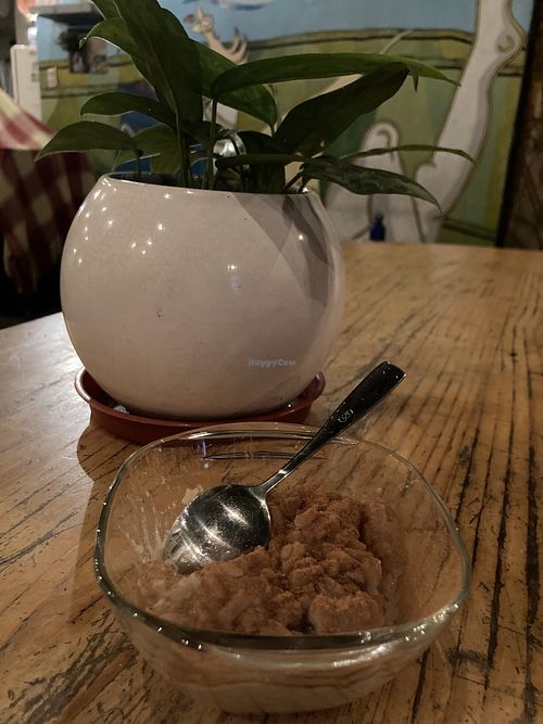 Arroz con leche (rice pudding).  at Nucafe in Guayaquil