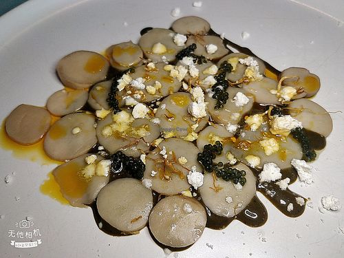 Mushroom Ceviche at Analogue Initiative in Central Singapore