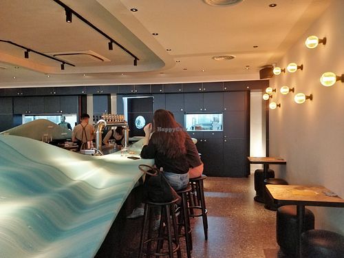 Restaurant decor at Analogue Initiative in Central Singapore