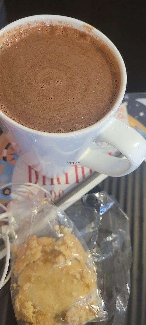 Ceremonial cocoa at Potion Tea & Bakery in Flagstaff