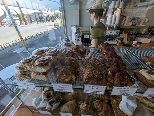Inside at Maison des Lys Pâtisserie in Auckland