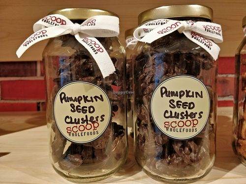 Pumpkin seed clusters - Vegan at Scoop Wholefoods - Jem in West Singapore