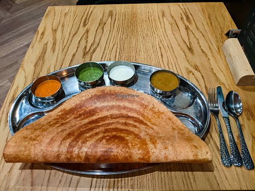 Incredibly good Dosa at The Madras Diaries at The Madras Diaries in Amsterdam