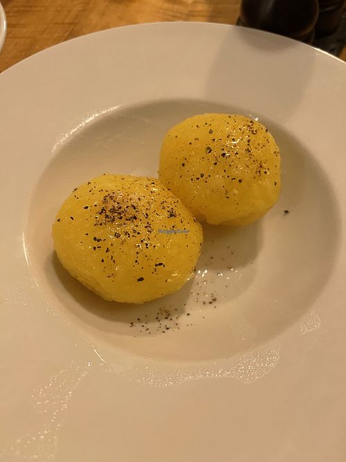 Potato dumplings   at Schlossbrauereigaststätte Eichhofen in Nittendorf