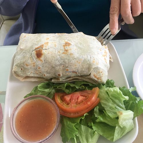 Cali Burrito at Loving Hut - Mira Mesa in San Diego