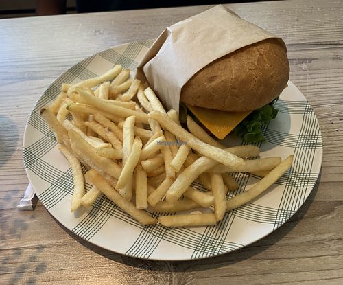 Double double  at Loving Hut - Mira Mesa in San Diego