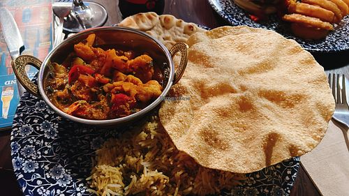 cauliflower curry  at The King's Highway in Inverness