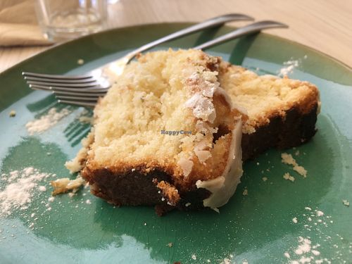 Lemon cake  at Bone Free  in Costa Da Caparica