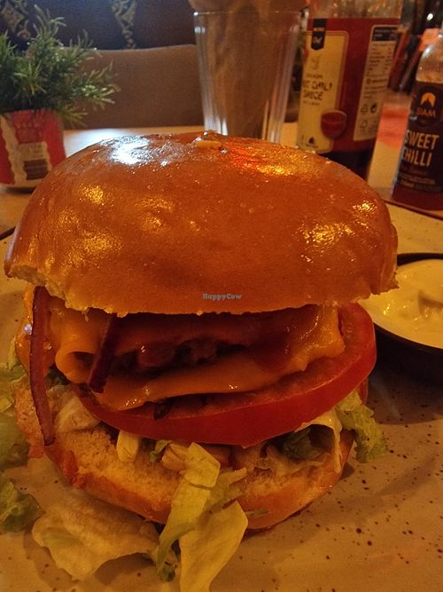 Bone free burger at Bone Free  in Costa Da Caparica