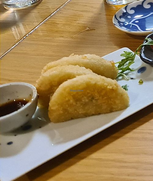 Vegetable Korokke at Japanese Kitchen SORA in Beeston