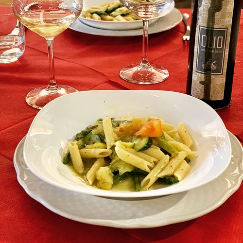 Pasta at Divinity at Vegan Food Tour Mussomeli in Mussomeli