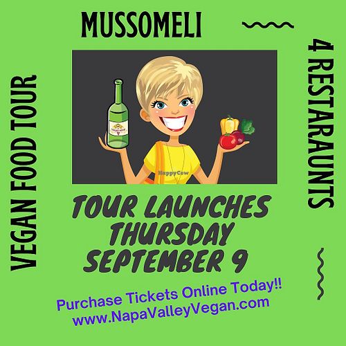 We have launched! Get your tix, come hungry🌱 at Vegan Food Tour Mussomeli in Mussomeli