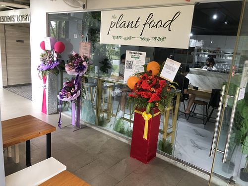 Shop front opp blk 23  at The Plant Food  in Central Singapore