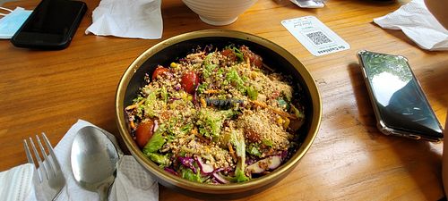 Thai Style Quinoa Salad at The Plant Food  in Central Singapore