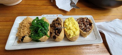 Assorted Inari Platter at The Plant Food  in Central Singapore