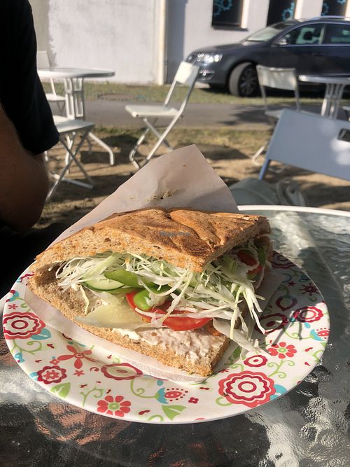 vegbab at Loving Hut Express in Ljubljana