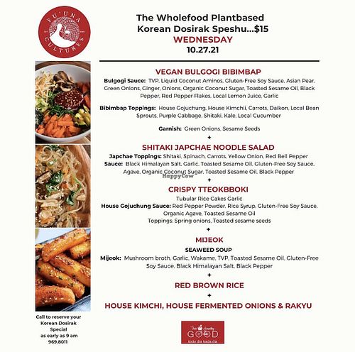 This is the first vegan Bulgogi that I’ve ever seen at Fu'una Cultures-I'm Into Something Good in Guam