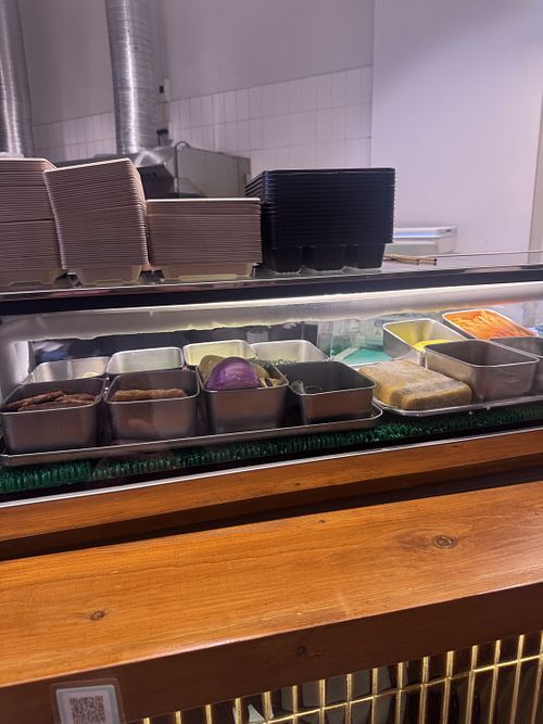 Counter   at WAKI WAKI Veggie Sushi in Bangkok