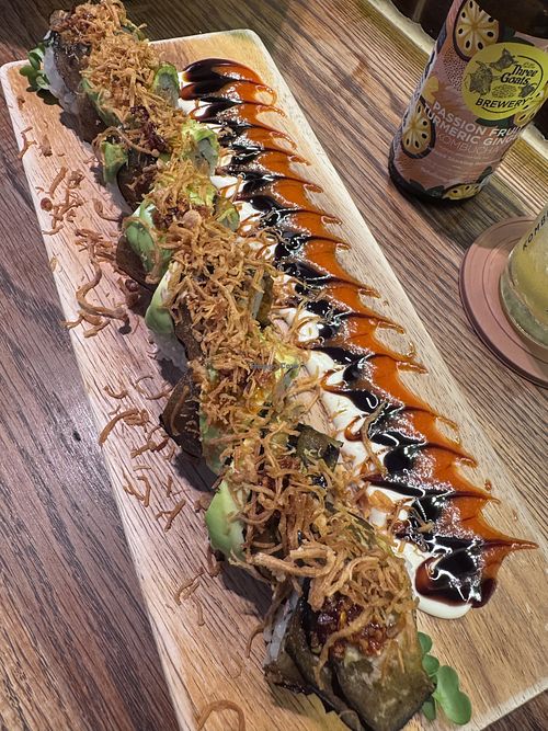 Yum   at WAKI WAKI Veggie Sushi in Bangkok