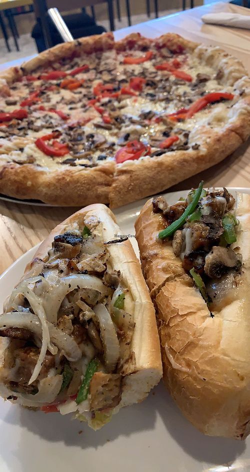 Tempeh hoagie  at Mellow Mushroom in Fredericksburg