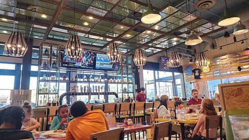 Inside at Mellow Mushroom in Fredericksburg