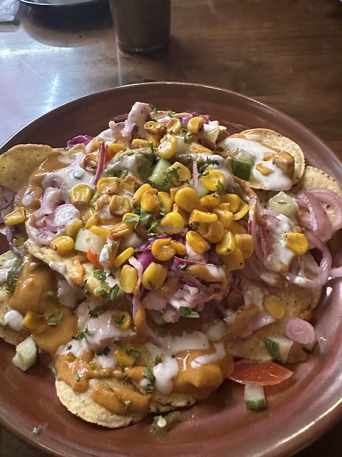 Loaded nachos  at Ahimsa Sanctuary in Central Singapore