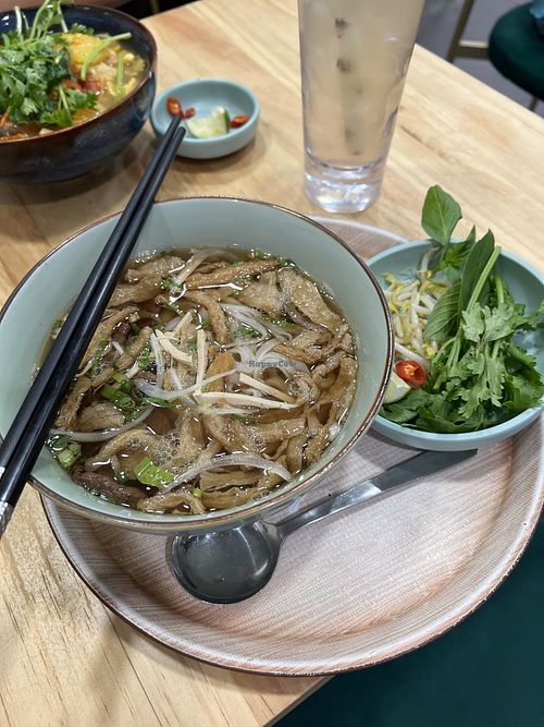 Special pho $3 more for the beef jerky  at The Kind Bowl - Northpoint City in North Singapore