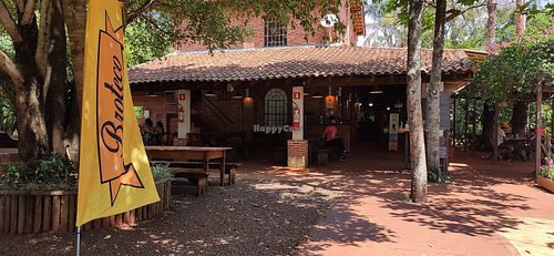 Restaurant entrance at Restaurante Poção in Brotas