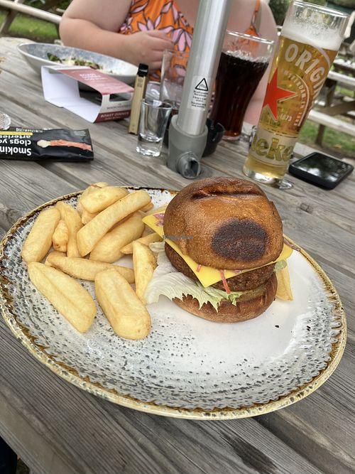 The Earth Burger 🍔   at Quart Pot in Runwell