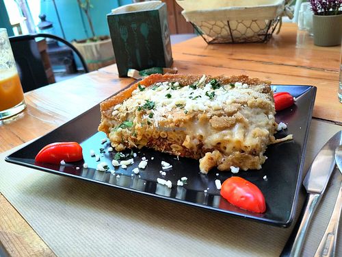 Pastitsio at Treis Laloun -Τρεις Λαλούν in Athens