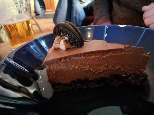 Chocolate, oreo, and mocha cheesecake  #Veganuary at LD's Kitchen in Bristol