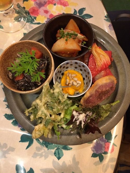 Platter at Le Coccole in Osaka