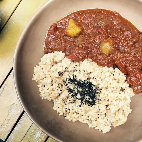 Lunch Menu- Curry Set at Le Coccole in Osaka