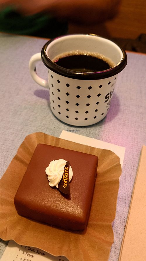 I love this nougat dessert! at Swing Kitchen in Innsbruck