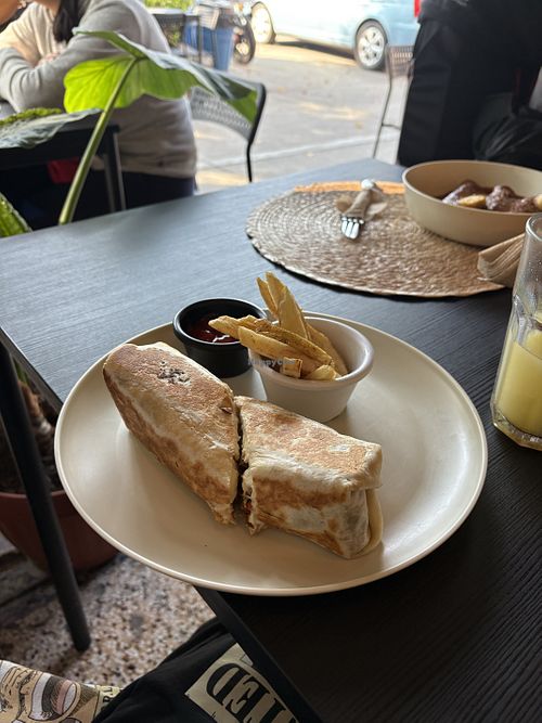 Burrito  at Mictlan Antojitos Veganos in Mexico City