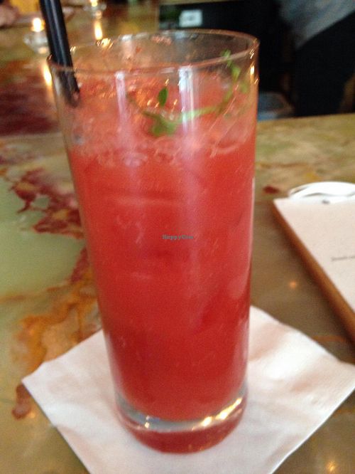 Watermelon cooler at Elizabeth's in Washington