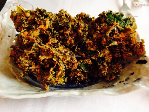 Bountiful beautiful kale chips at Elizabeth's in Washington