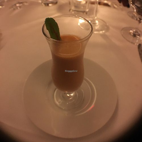 our first course at Elizabeth's in Washington