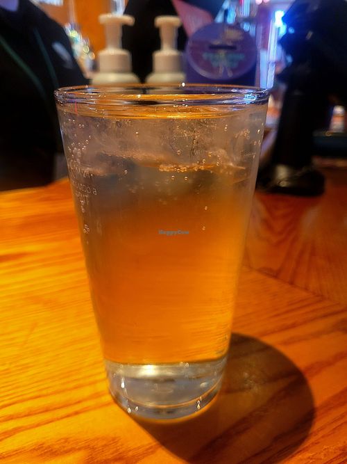 Lemonade Pint. at The Harbour in Caernarfon