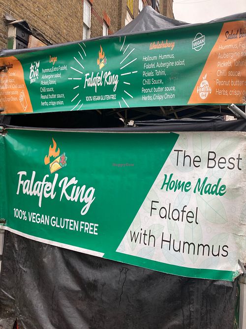 at Falafel King in West London