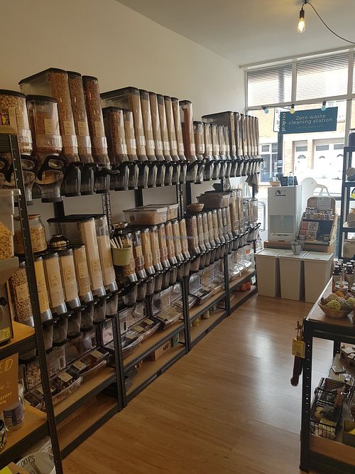 Refill station at All Good in the Hood in Whitley Bay