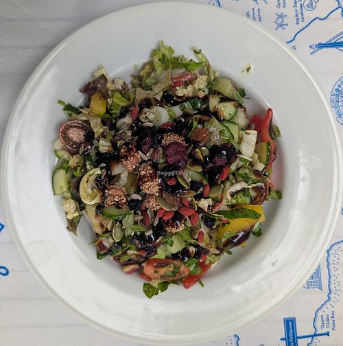 Mixed Seasonal Salad at GioMa in Crete