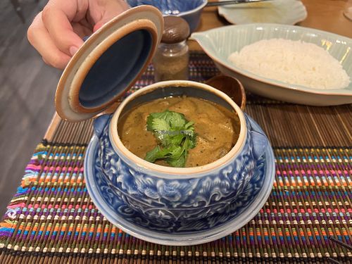 Vegan curry  at Tropical Massaman in Chatan