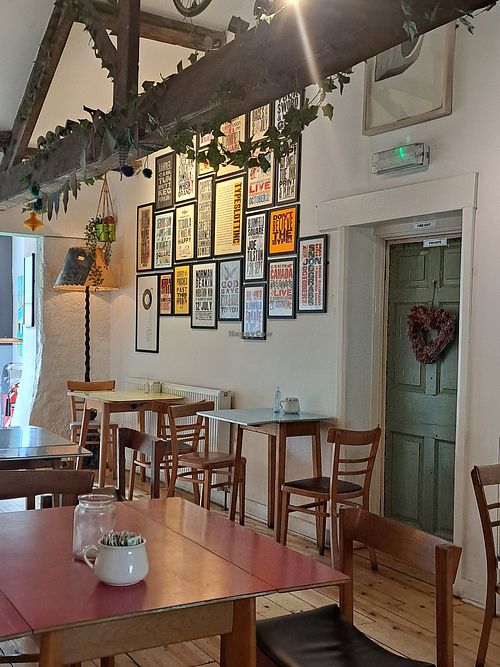 Upstairs seating at Bloomfield Square in Otley